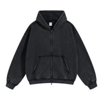 Legendary Rider Graphic Double Slider Zip Hoodie-INNBLAC Fashion Apparel