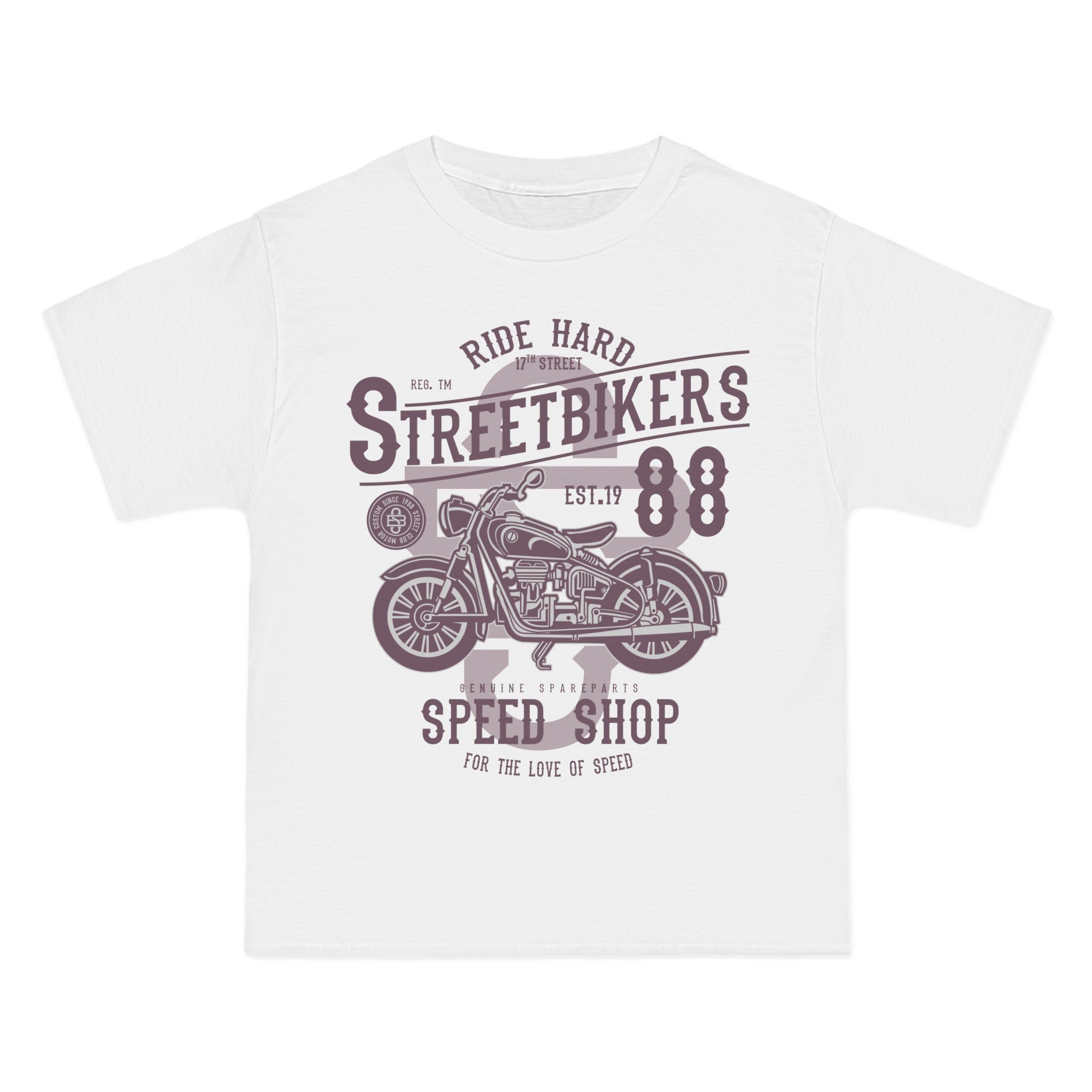 Street Bikers Retro Graphic Tee-INNBLAC Fashion Apparel