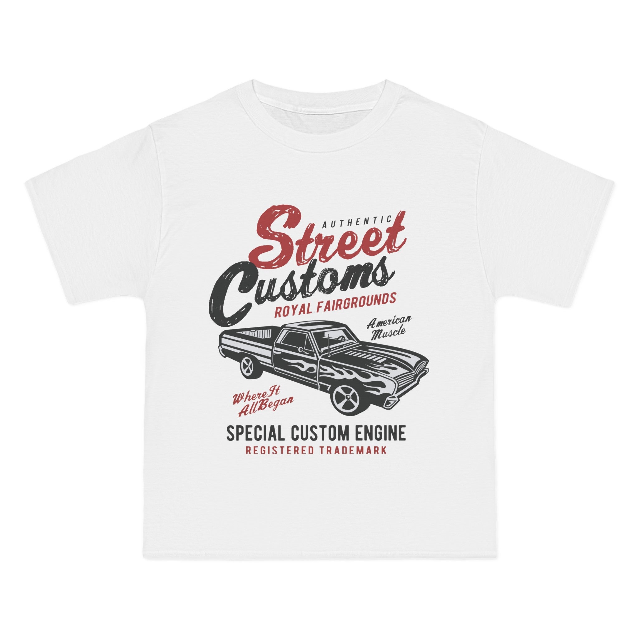 Street Custom Retro Graphic Tee-INNBLAC Fashion Apparel