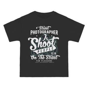 Street Photographer Graphic Tee-INNBLAC Fashion Apparel