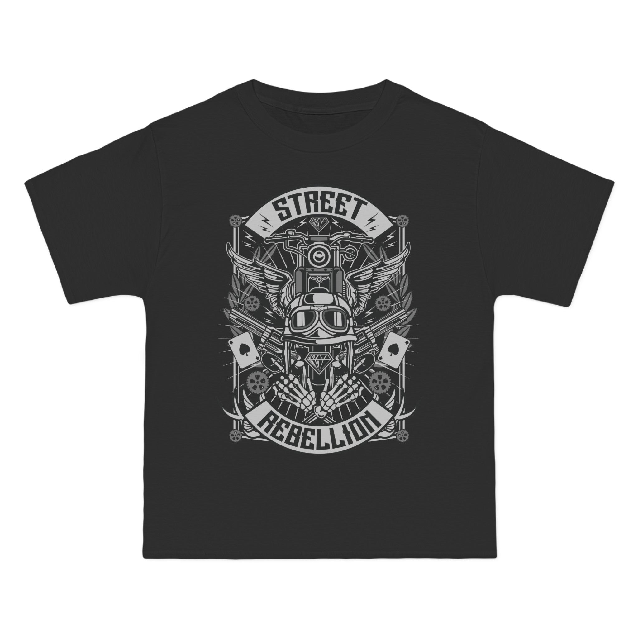 Street Rebellion Retro Graphic Tee-INNBLAC Fashion Apparel