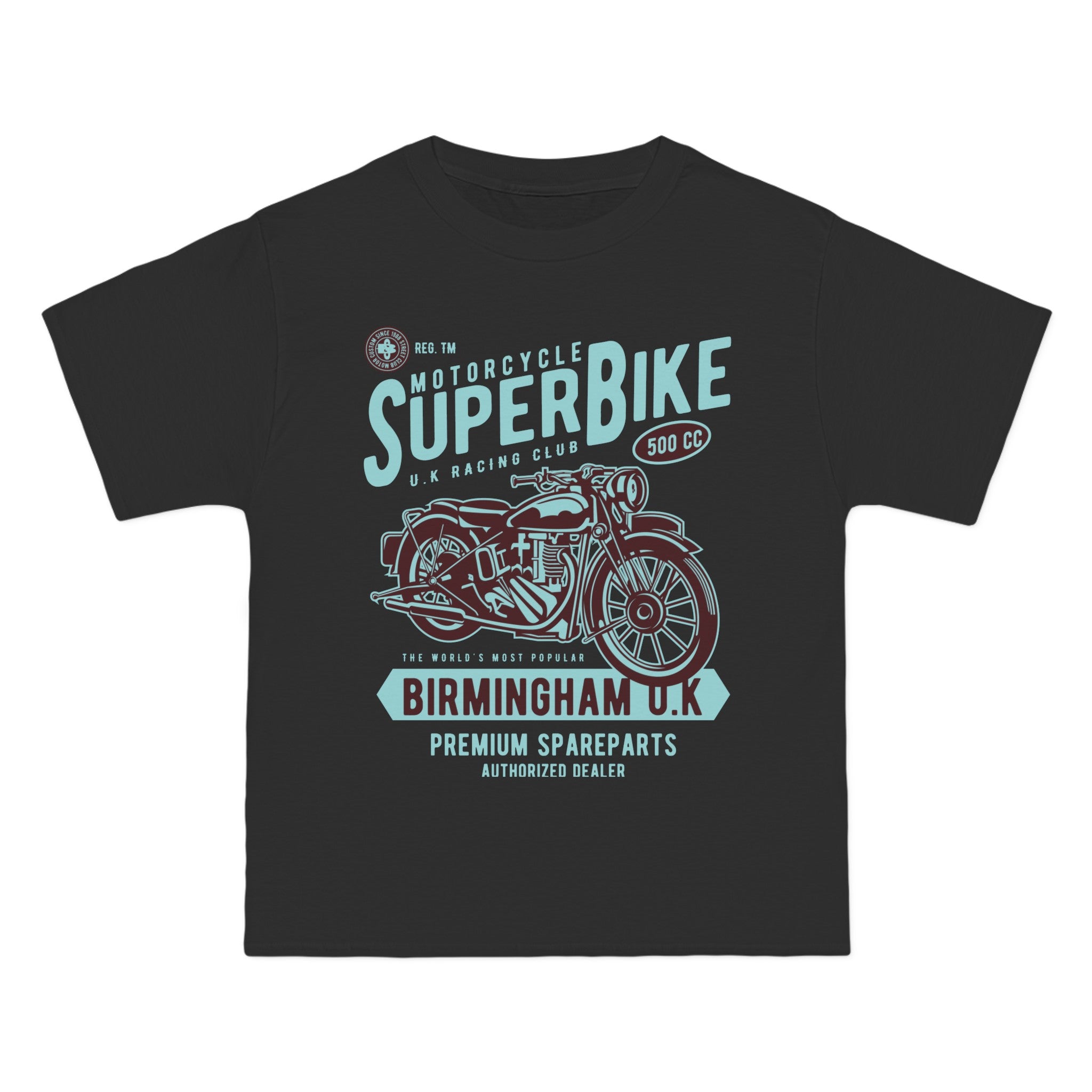 Super Bike Retro Graphic Tee-INNBLAC Fashion Apparel