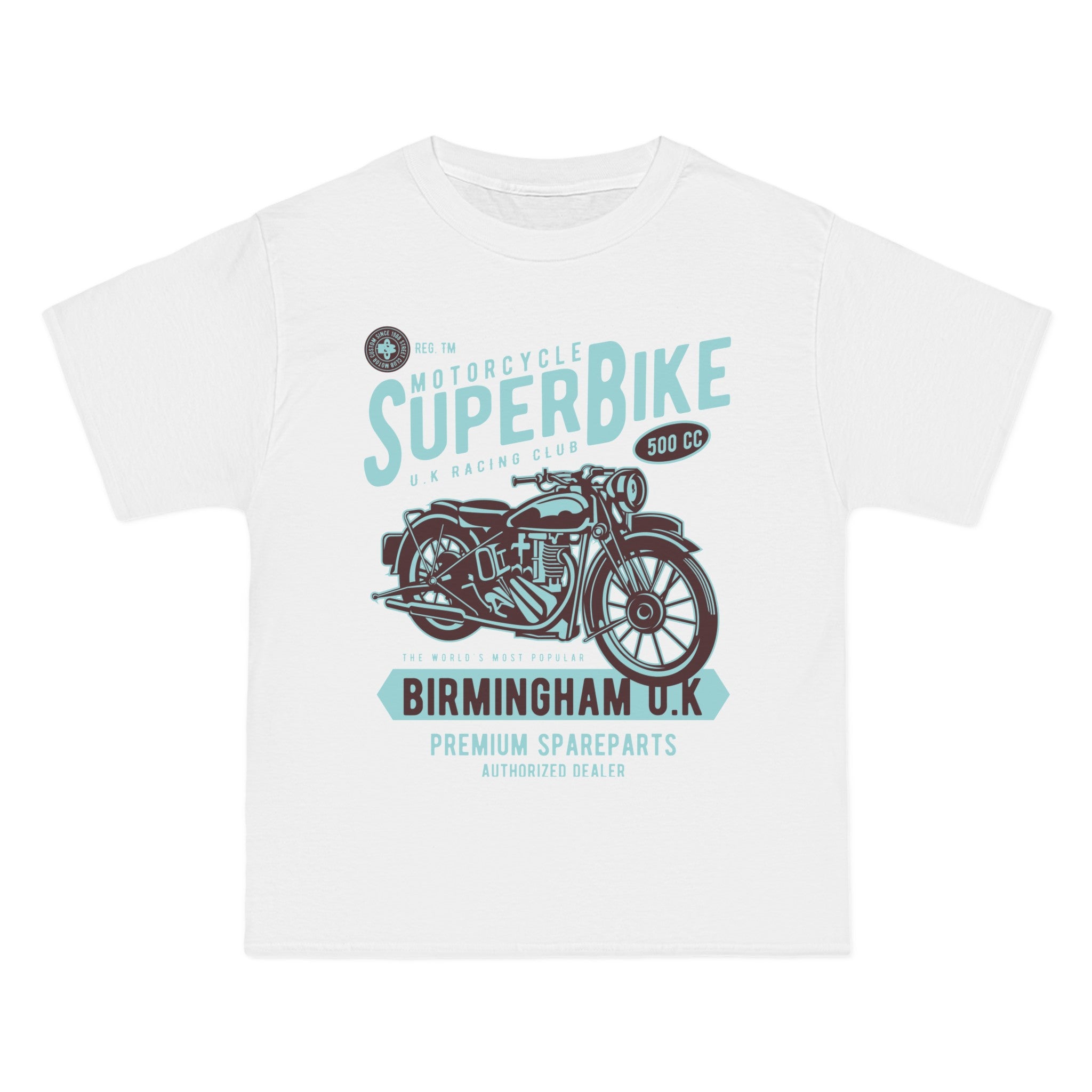 Super Bike Retro Graphic Tee-INNBLAC Fashion Apparel