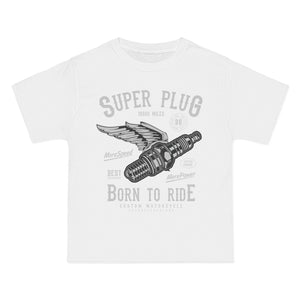 Super Plug Retro Graphic Tee-INNBLAC Fashion Apparel