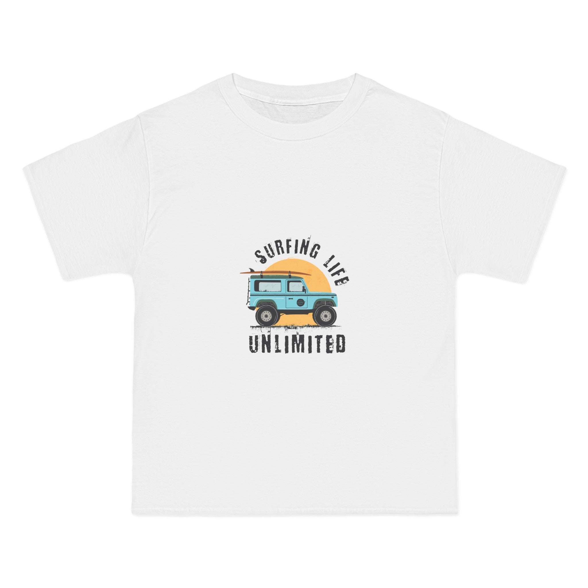 Surfing Life Unlimited Retro T Shirt-INNBLAC Fashion Apparel