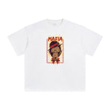 The Mafia Chimpanzees Graphic Tee-INNBLAC Fashion Apparel