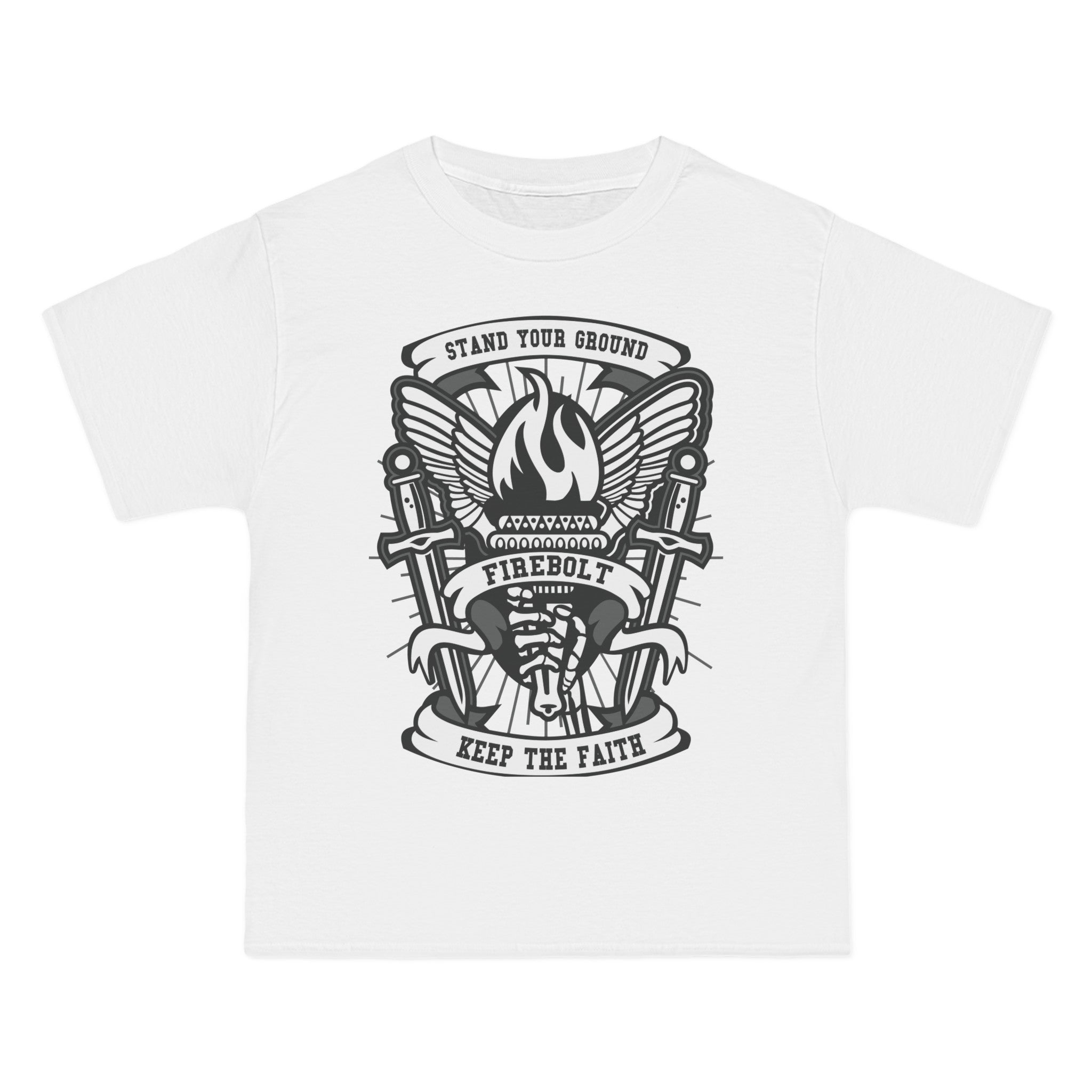 Torch Retro Graphic Tee-INNBLAC Fashion Apparel