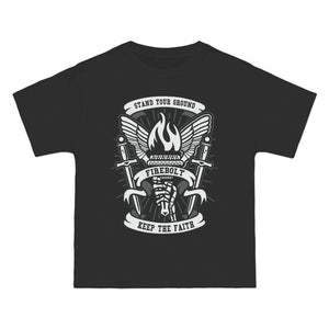 Torch Retro Graphic Tee-INNBLAC Fashion Apparel