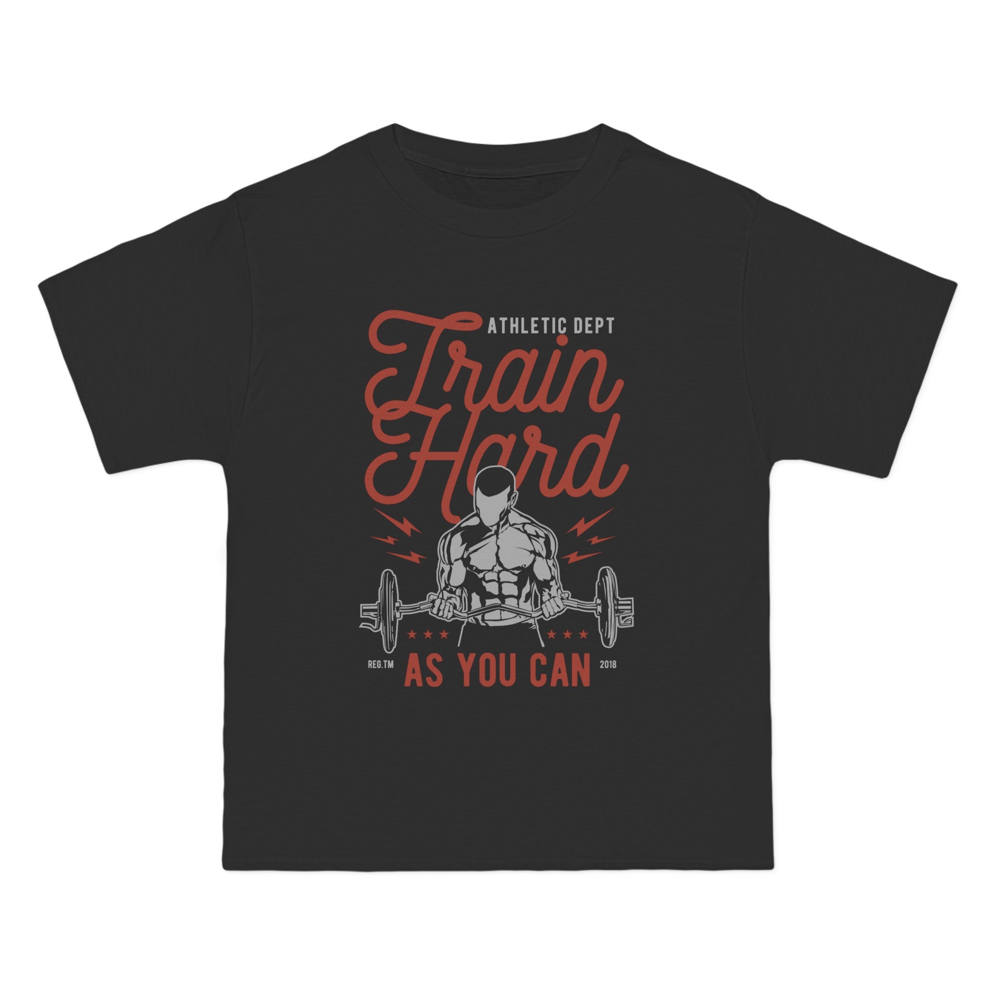 Train Hard Graphic T Shirt-INNBLAC Fashion Apparel