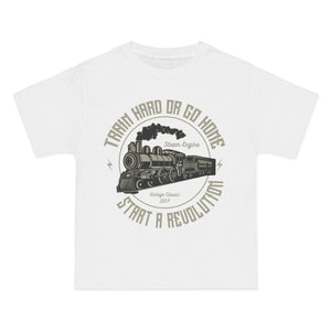 Train Retro Graphic T Shirt-INNBLAC Fashion Apparel