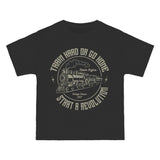 Train Retro Graphic T Shirt-INNBLAC Fashion Apparel