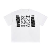 Visionary Abstract Graphic Tee-INNBLAC Fashion Apparel