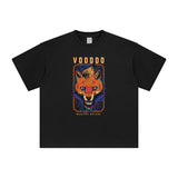 Voodoo Fox Streetwear Graphic Tee-INNBLAC Fashion Apparel