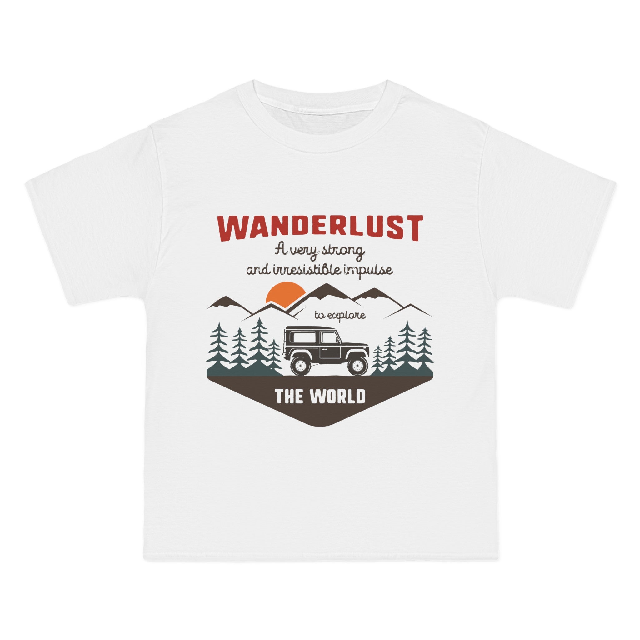 WANDERLUST Aesthetic Graphic T Shirt-INNBLAC Fashion Apparel