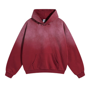 Women's Washed Faded Distressed Hoodie-INNBLAC Fashion Apparel