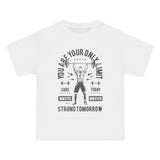 Weightlifting Retro Graphic Tee-INNBLAC Fashion Apparel