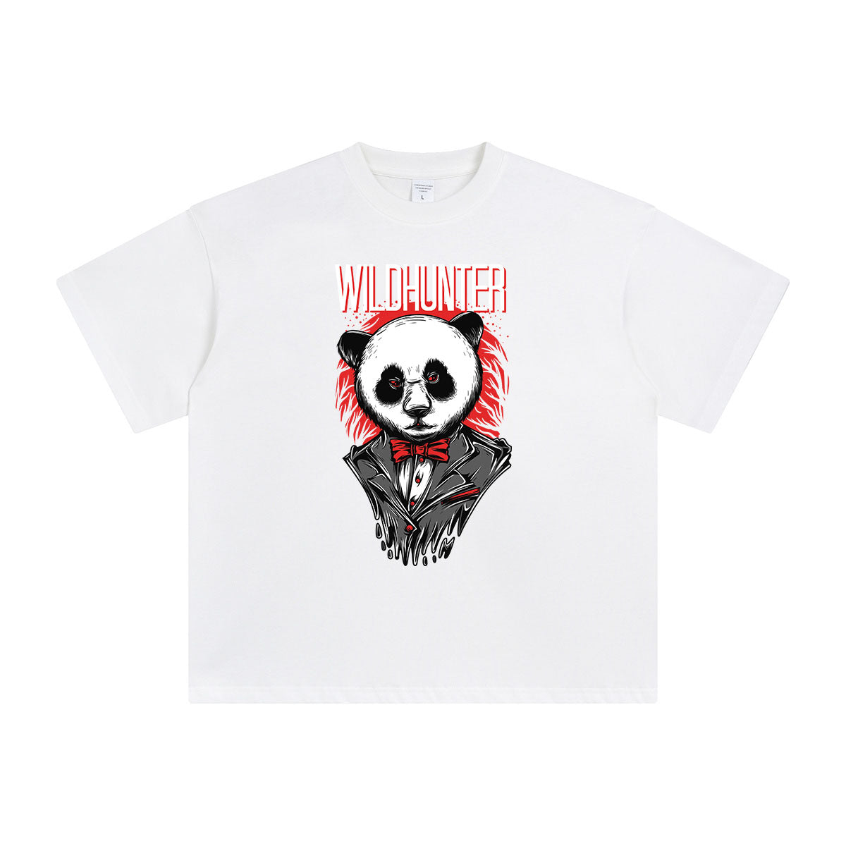 WildHunter Panda Graphic Tee-INNBLAC Fashion Apparel