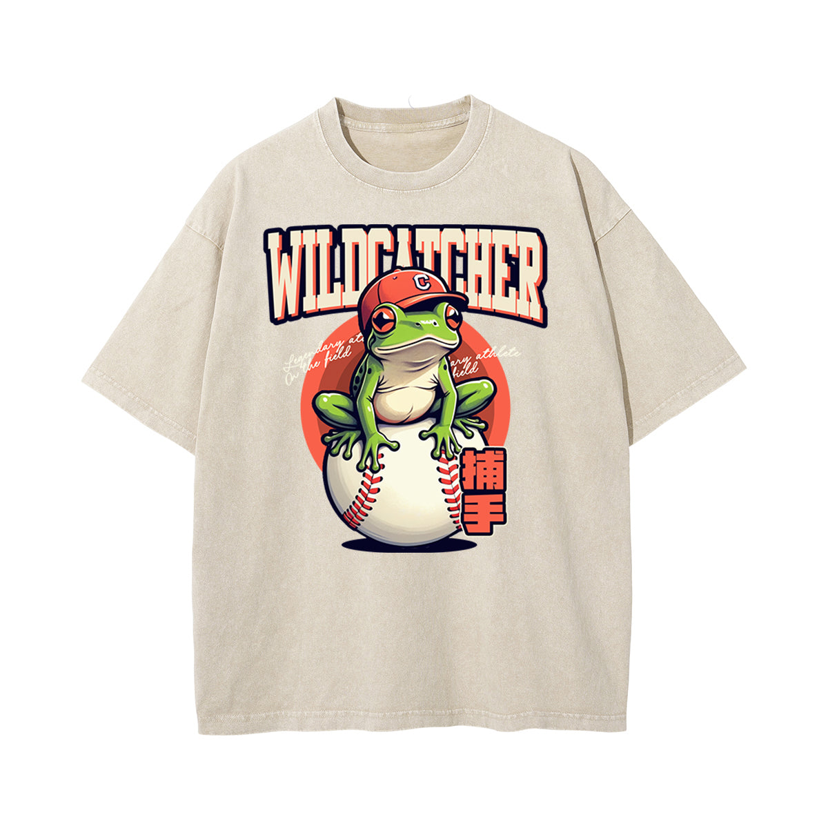 Wild Catcher Frog Graphic Tee-INNBLAC Fashion Apparel