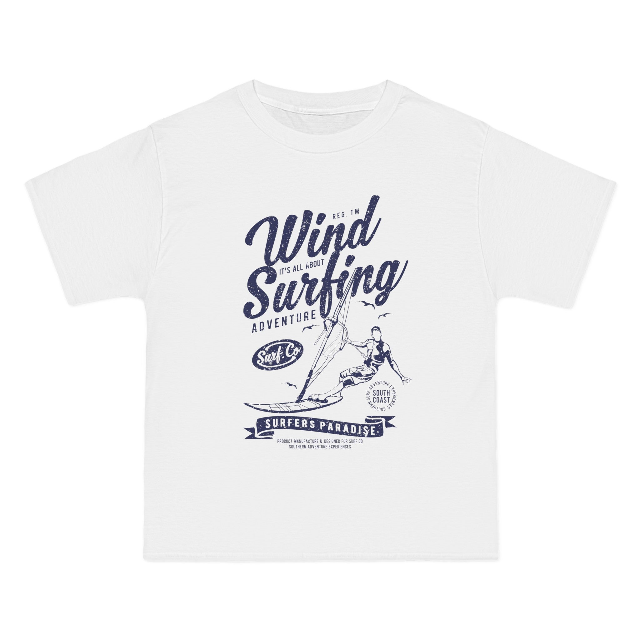 Wind Surfing Retro Graphic Tee-INNBLAC Fashion Apparel