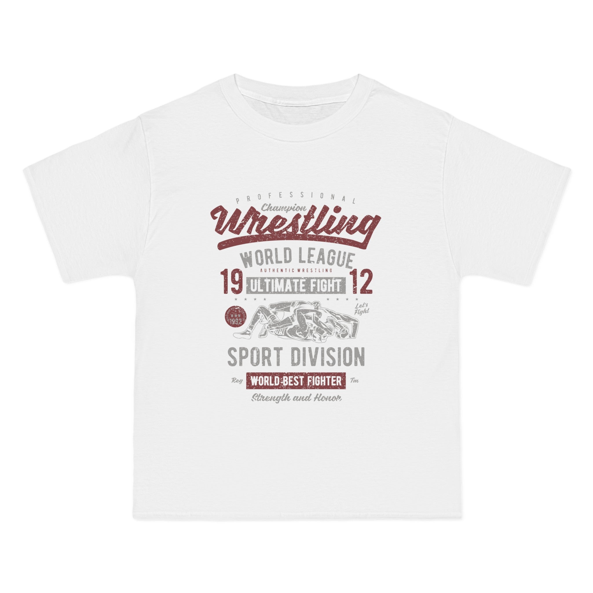 Wrestling Retro Graphic T Shirt-INNBLAC Fashion Apparel