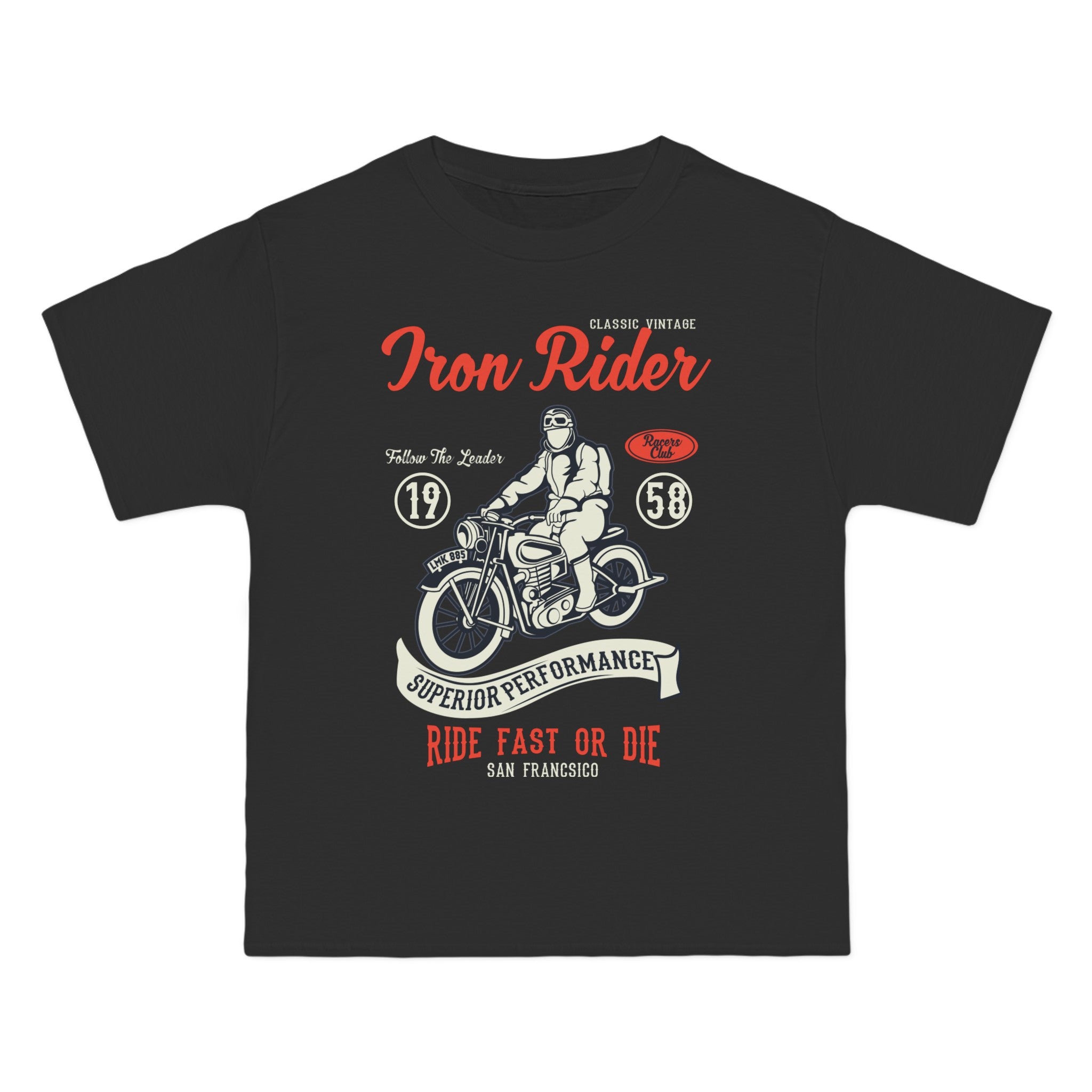 lron Rider Graphic T Shirt-INNBLAC Fashion Apparel