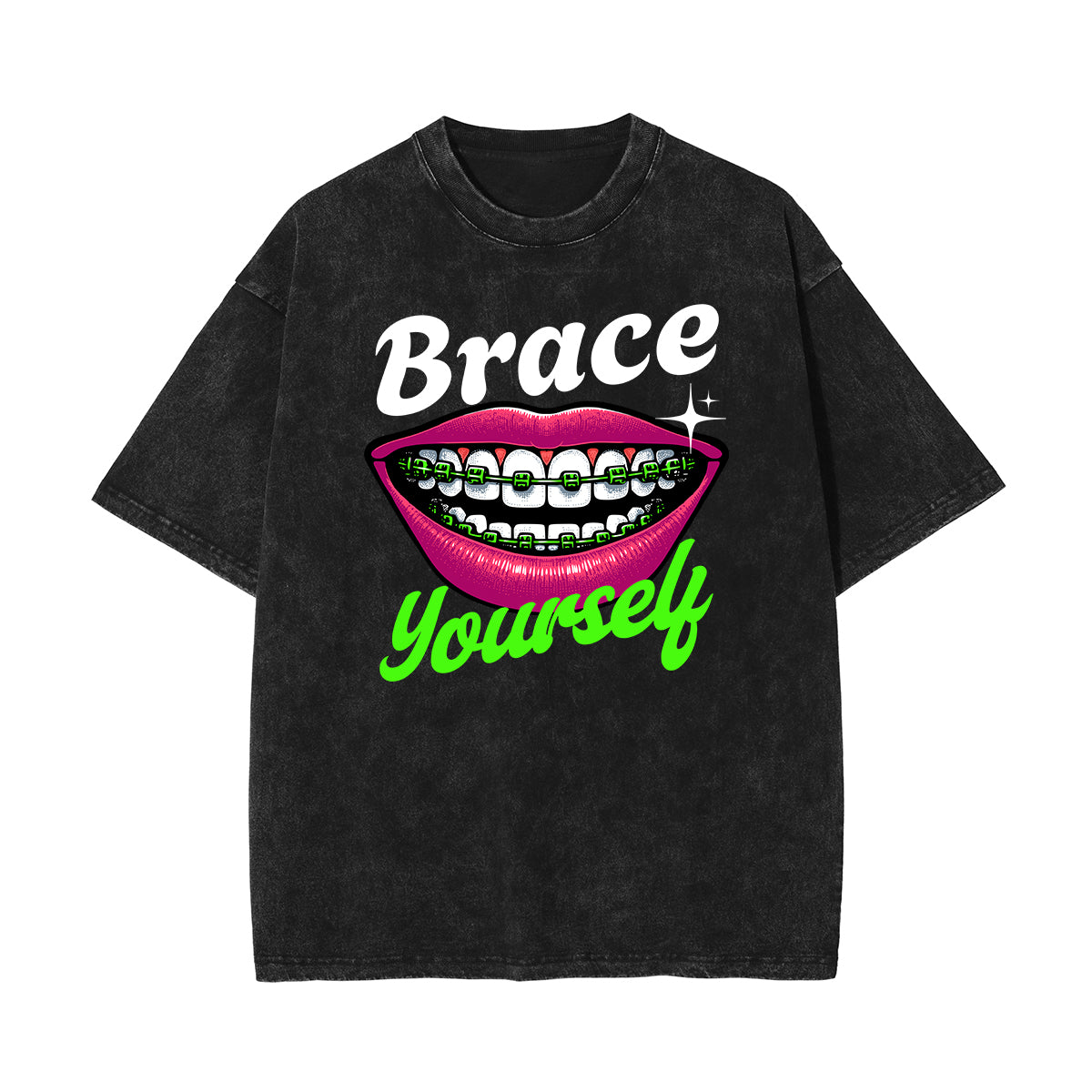 T-shirt Homme Rolling Stone Logo Red Lips - Taille M - Noir - Occasion Très Bon état