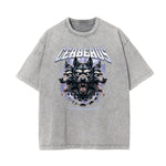 Washed Wolf Graphic Cotton Tee