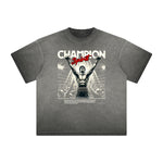 Vintage-Style Sports Graphic Tee