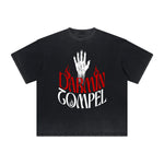Heavy Fade Bold Typography T-Shirt