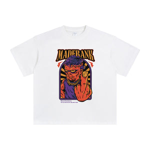 MADFRANK Hip Hop Graphic Tee-INNBLAC Fashion Apparel