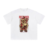 Meet Santa Christmas Graphic T Shirt-INNBLAC Fashion Apparel