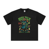 Nick Talk Retro Cartoon T Shirt-INNBLAC Fashion Apparel