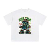 Nick Talk Retro Cartoon T Shirt-INNBLAC Fashion Apparel