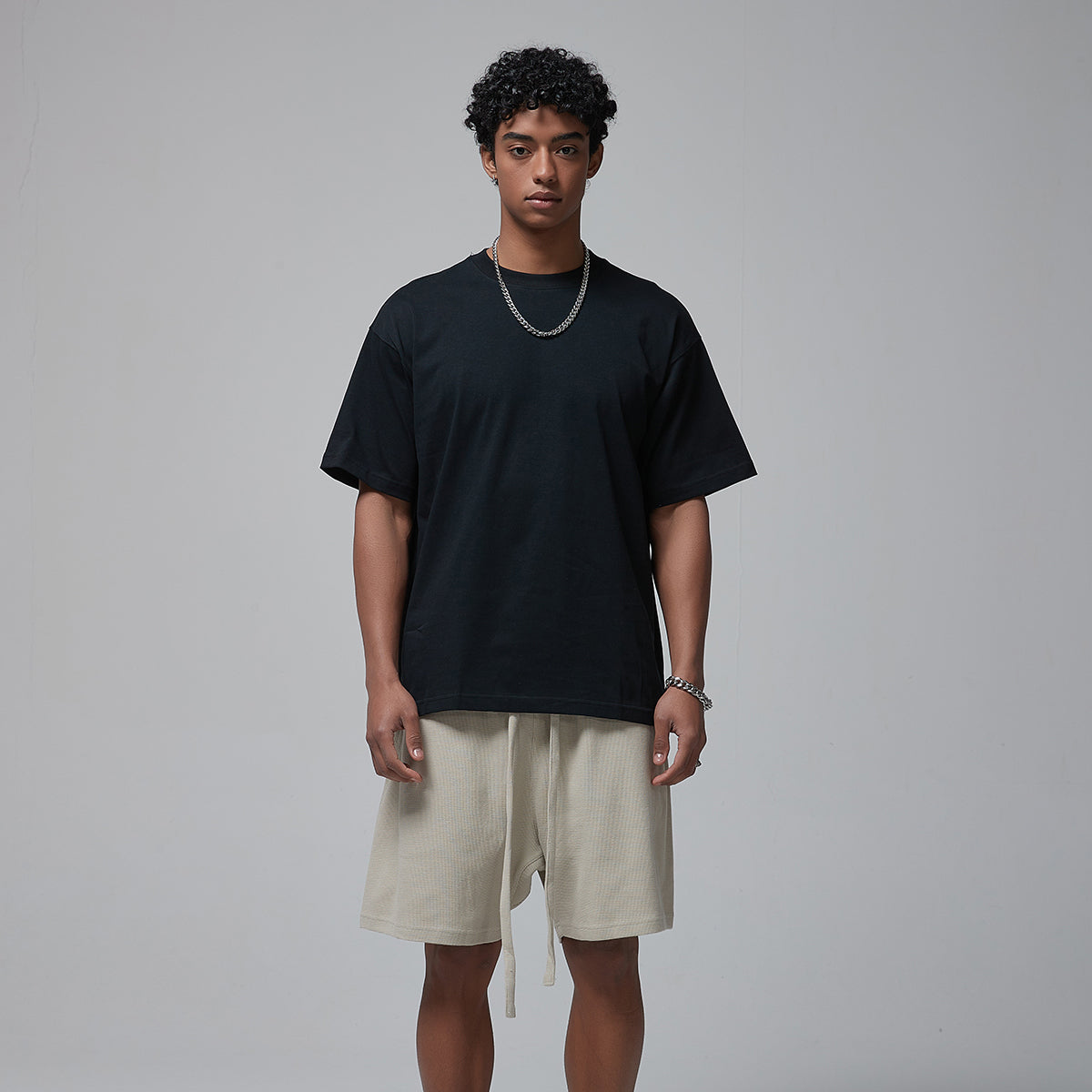 Pre-shrunk Loose Fit T shirt 8oz-INNBLAC Fashion Apparel