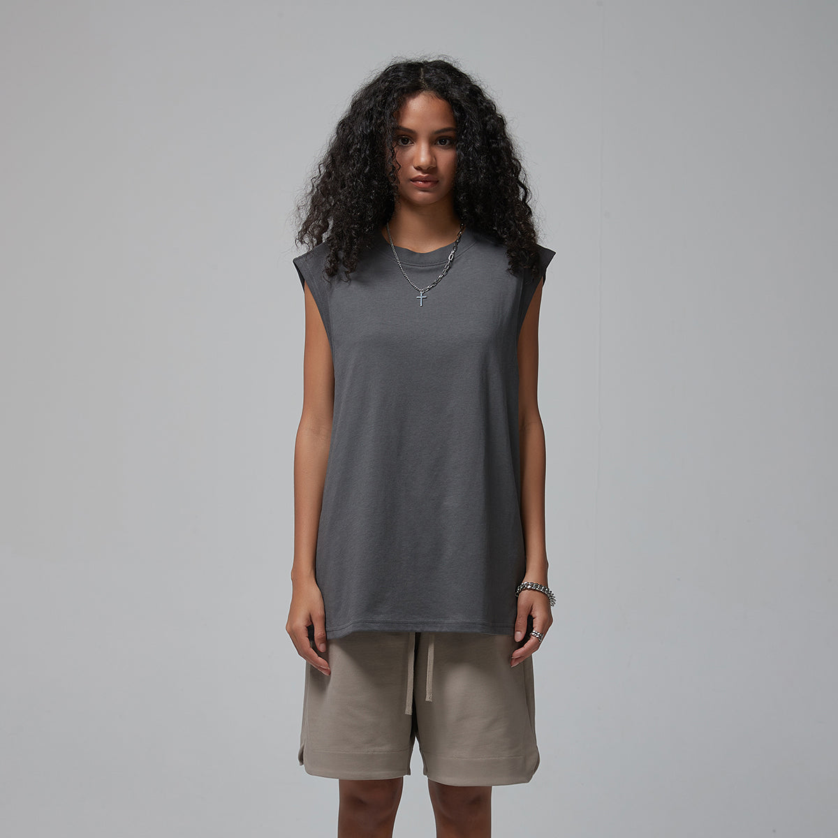 Unisex Quick Dry Sleeveless Tee 5.6oz-INNBLAC Fashion Apparel