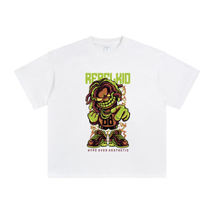 Rebelkid Hip Hop Graphic Tee-INNBLAC Fashion Apparel