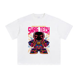 Rebellious Streetwear Graphic Tee-INNBLAC Fashion Apparel