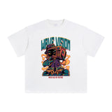 Retro Comic Graphic Tee-INNBLAC Fashion Apparel