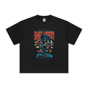 Shot Vision Retro T Shirt-INNBLAC Fashion Apparel