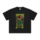 Sound Power Hip Hop T Shirt-INNBLAC Fashion Apparel