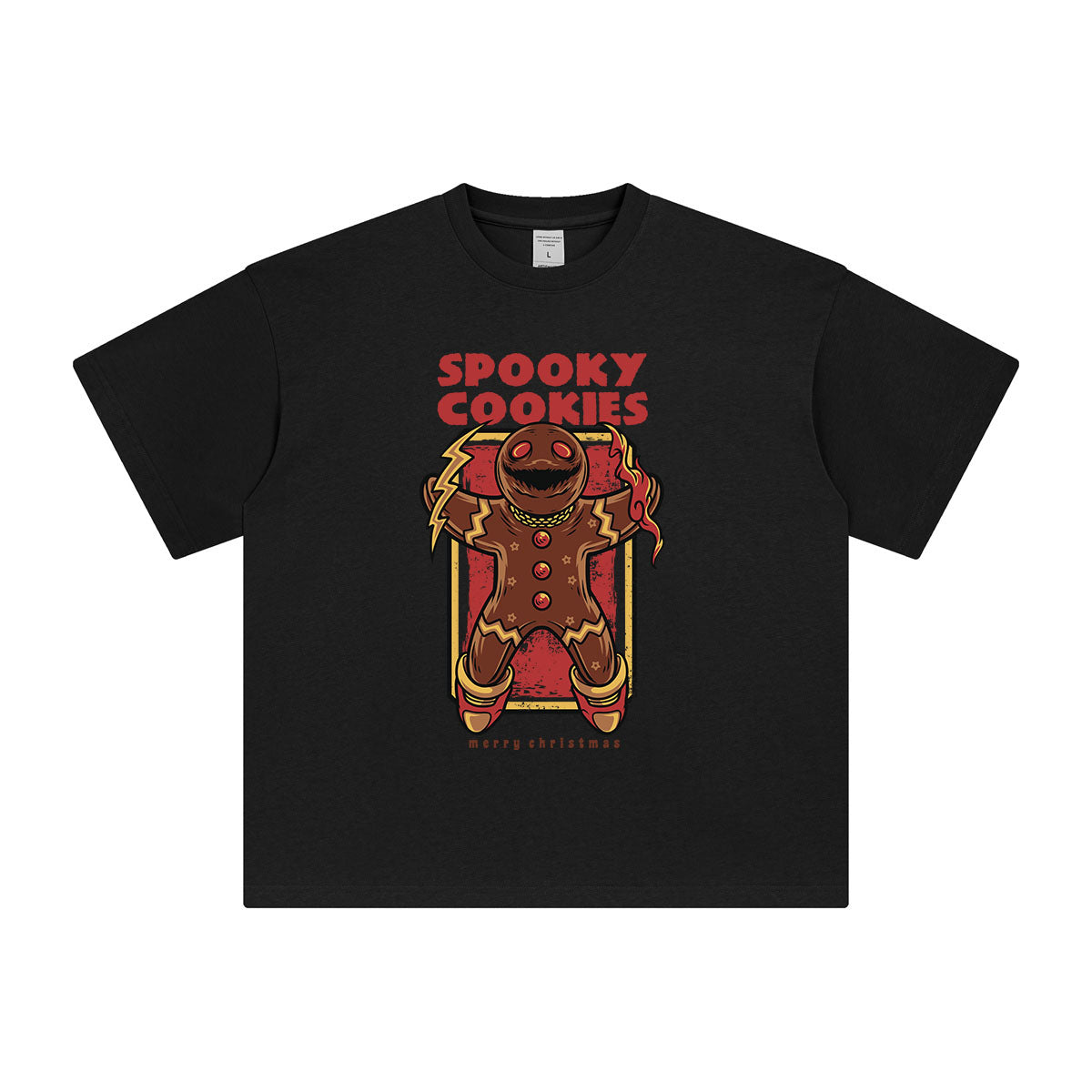 Spooky Cookies Streetwear Graphic Tee-INNBLAC Fashion Apparel