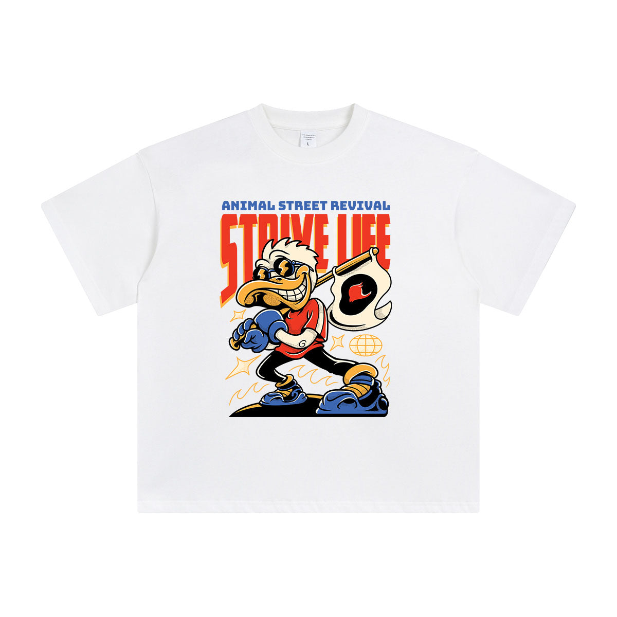 Strive Life Streetwear T Shirt-INNBLAC Fashion Apparel