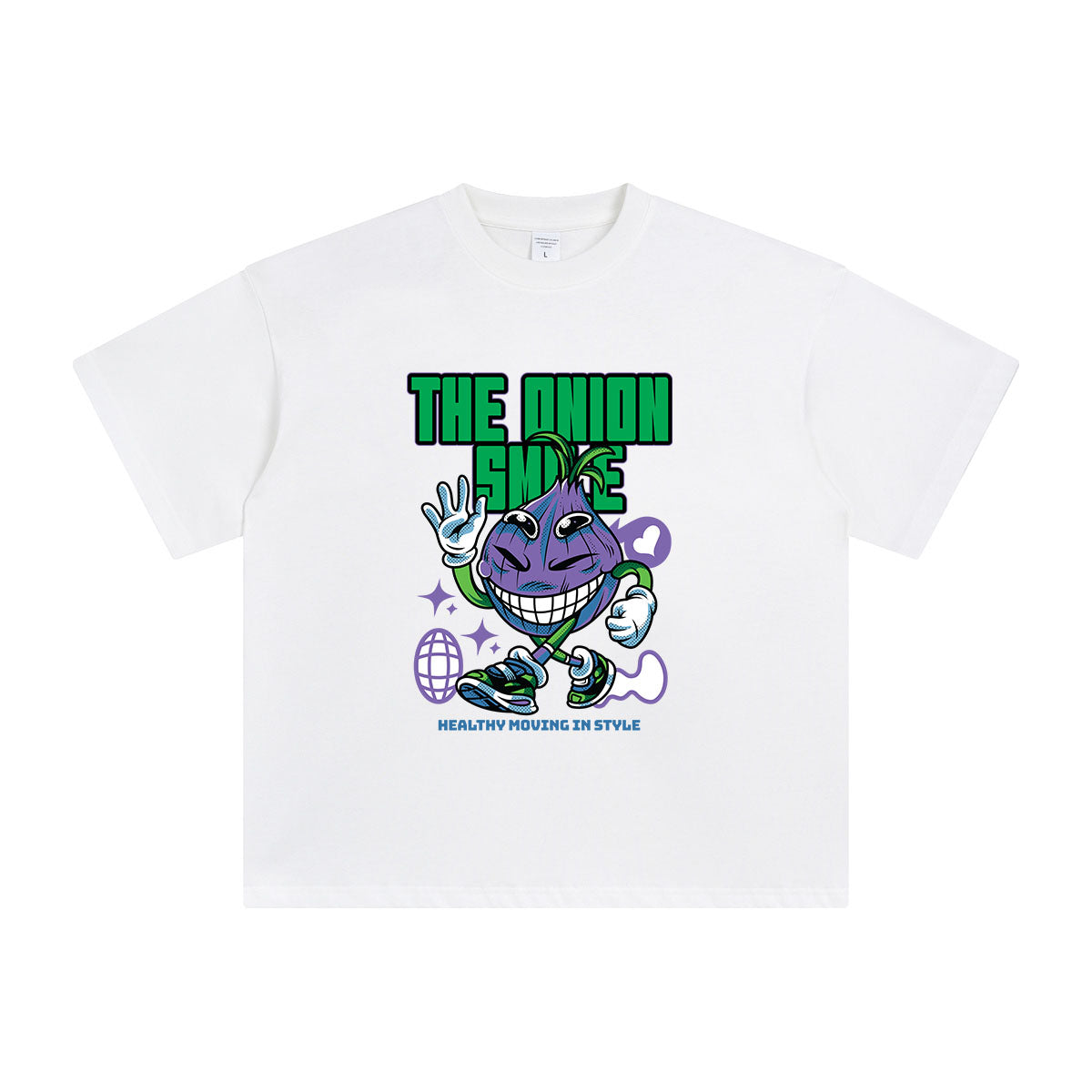 The Smile Onion Pop Culture Tee-INNBLAC Fashion Apparel