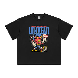 Un-ocean Octopus Streetwear T Shirt-INNBLAC Fashion Apparel