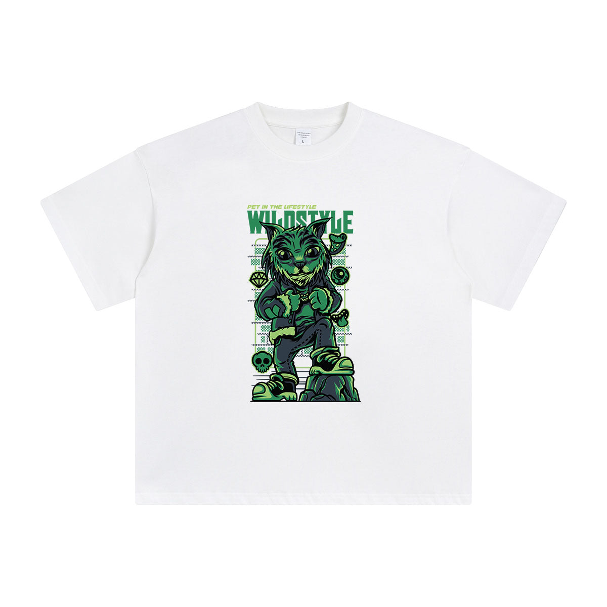 Wild Style Streetwear T Shirt-INNBLAC Fashion Apparel