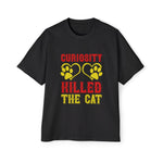 Curiosity Killed The Cat Graphic Tee-INNBLAC Fashion Apparel