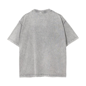 New York Y2k Streetwear Graphic Stone Wash Tee-INNBLAC Fashion Apparel