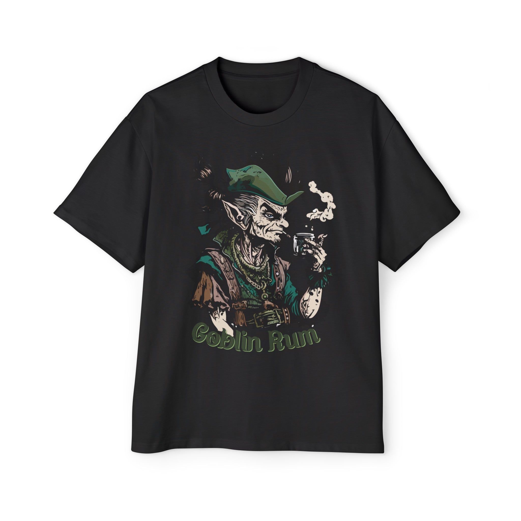 Goblin Rum Graphic Tee-INNBLAC Fashion Apparel