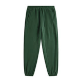 Solid Color Plush Lining Joggers-INNBLAC Fashion Apparel