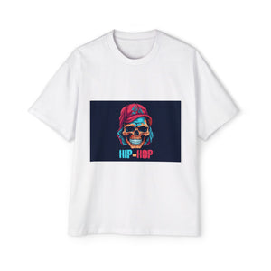 Colorful Hip Hop Skull Graphic Tee-INNBLAC Fashion Apparel